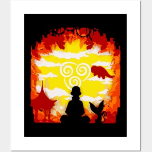 Aang (paper craft) Posters and Art